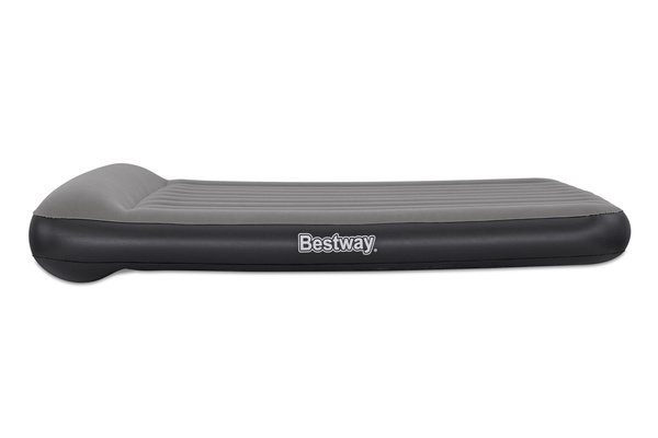 Nafukovací matrac s pumpou, 203x152x30cm, čierny | Bestway