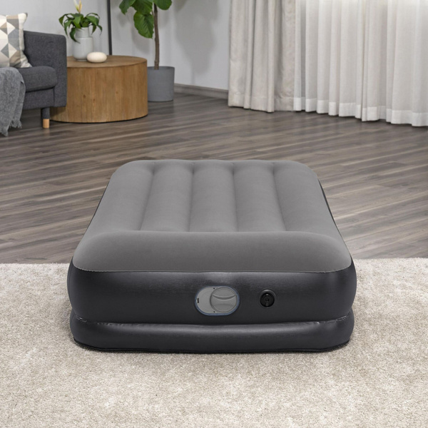 Nafukovací matrac s pumpou, 191x97x36cm, čierny | Bestway