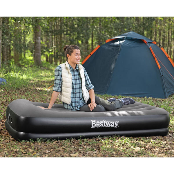 Nafukovací matrac s pumpou, 191x97x36cm, čierny | Bestway