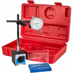 Hodinový úchylkomer + magnetický statív, 0-10mm | KD11291