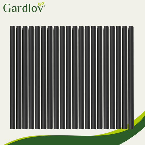 Spony na plotové pásky, 20ks, antracit | Gardlov