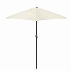 Skladací záhradný slnečník G-811, 210cm | béžový