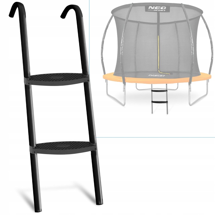 Schodíky pre trampolínu, 183-252cm | Neo-Sport