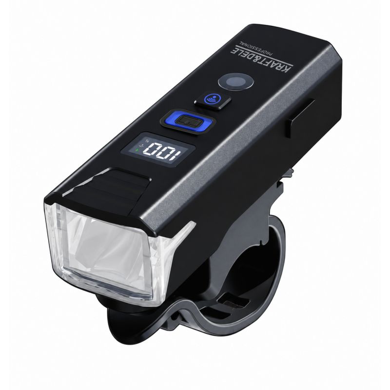 LED svetlo na bicykel s ovládačom, 1200lm | KD12691