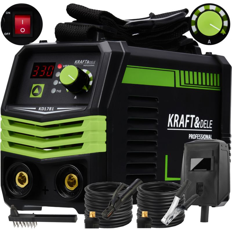 Invertorová zváračka MMA TIG LIFT VRD, 330A | KD1781